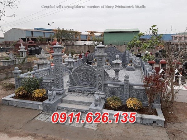 Khu lăng mộ đá nghĩa trang đẹp thừa thiên huế quảng nam đà nẵng - khuôn viên nhà mồ nghĩa địa