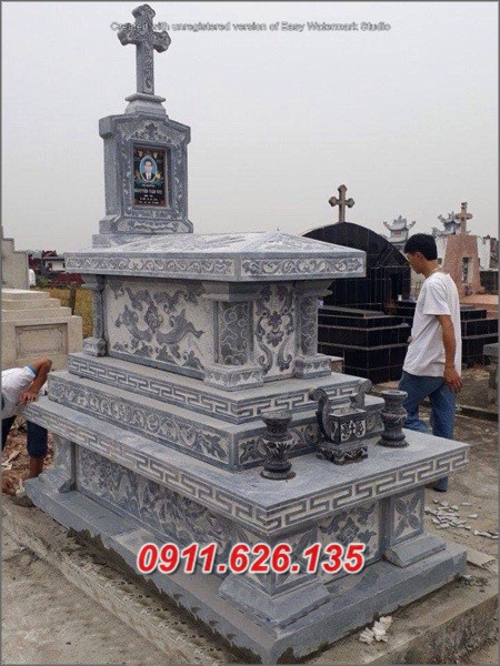 Mẫu mộ đá công giáo thừa thiên huế quảng nam đà nẵng - mộ đạo thiên chúa