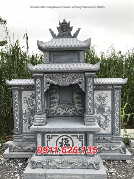 011 Cây hương đá xanh ninh bình - miếu thờ lăng mộ