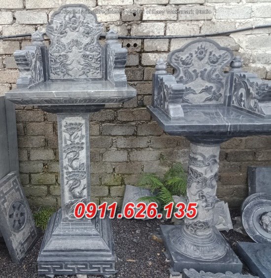 236+ mẫu cây hương bằng đá khối đẹp hiện nay