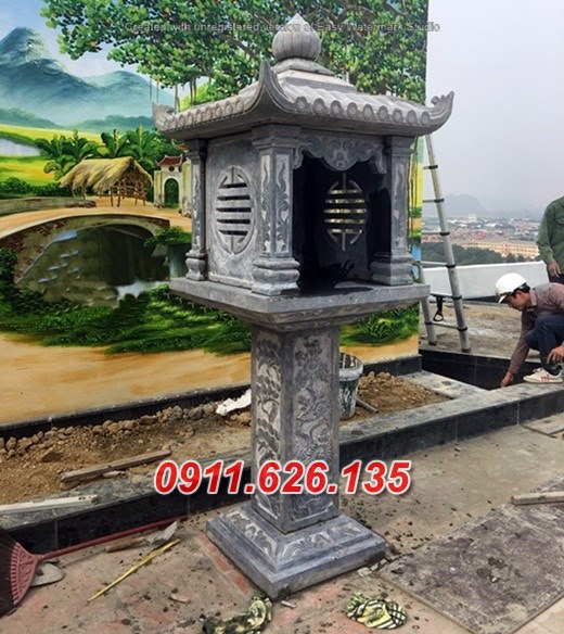 236+ mẫu cây hương thờ sơn thần bằng đá đẹp hiện nay