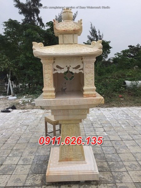 237+ Mẫu cây hương ngoài trời thờ sơn thần bằng đá đẹp