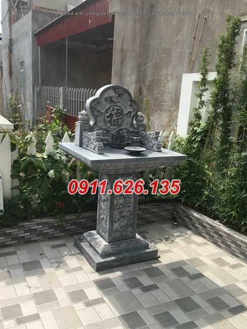 238+ mẫu cây hương thờ thần linh bằng đá xanh đẹp