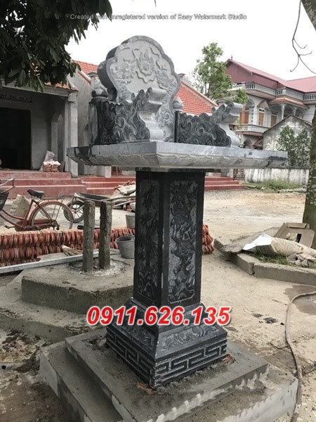 239+ mẫu cây hương đá khối thờ ngoài trời đẹp