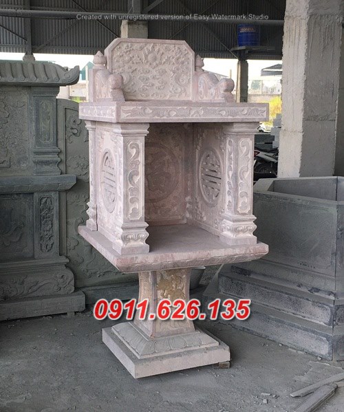 239+ mẫu cây hương đá thờ thần linh ngoài trời đẹp