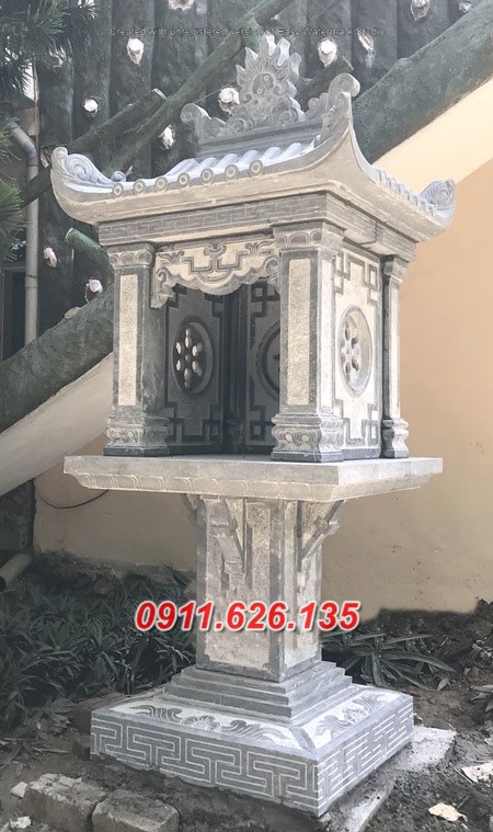 239+ mẫu cây hương đá xanh thờ ngoài trời đẹp