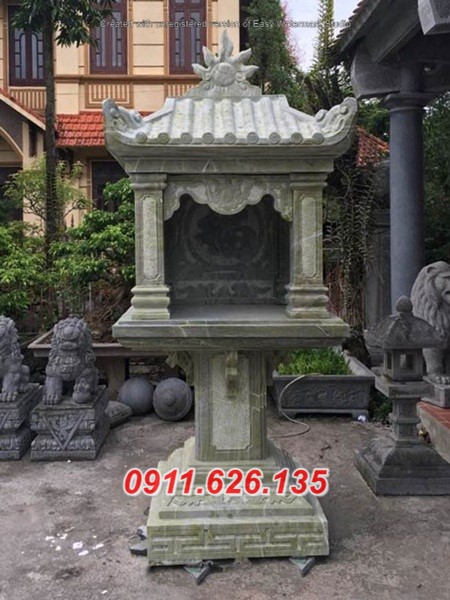 Bàn thờ ông thiên đá đẹp +189 cây hương đá lăng mộ đẹp