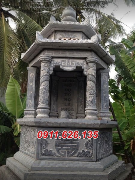 Đồng Nai- Mẫu mộ tháp bằng đá đẹp bán tại đồng nai
