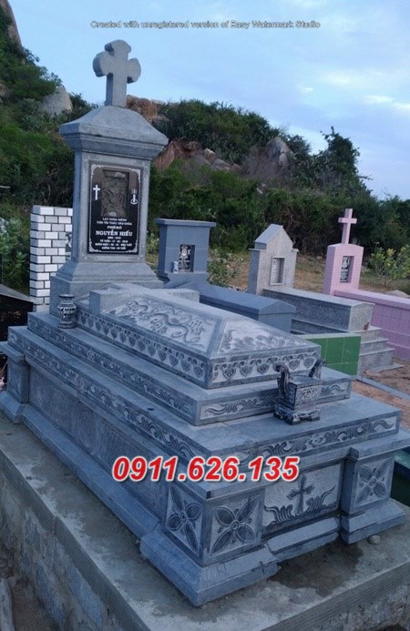 Hà Tĩnh ^91 Mẫu mộ công giáo bằng đá đẹp bán tại hà tĩnh