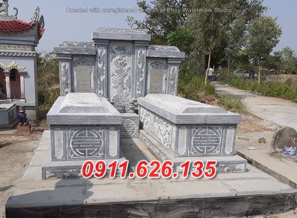 Hà nội ^0 mẫu mộ đá đôi đẹp bán tại vĩnh phúc