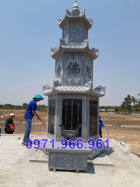 Lâm Đồng 48- Mẫu mộ tháp bằng đá đẹp bán tại lâm đồng