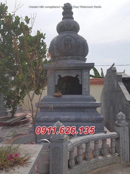 Lâm Đồng- Mẫu mộ tháp đá để tro hài cốt đẹp bán tại lâm đồng