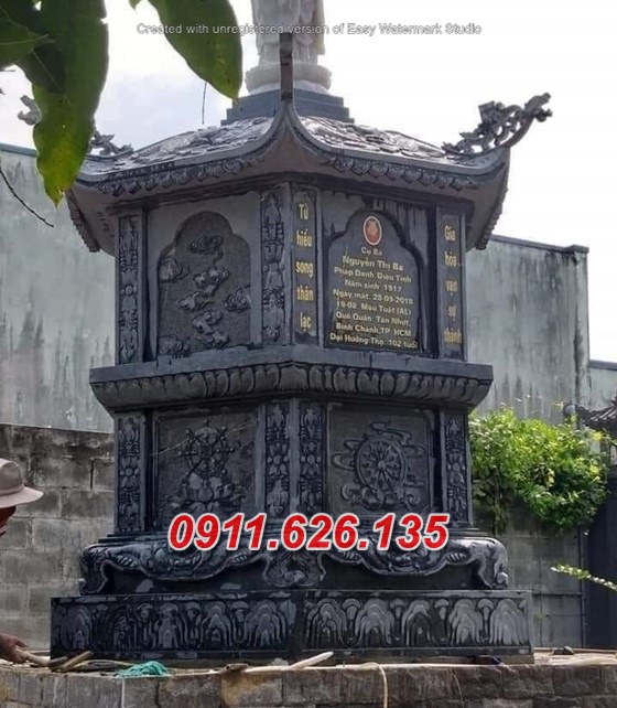 Lâm Đồng- Mẫu mộ tháp đá đẹp bán tại lâm đồng