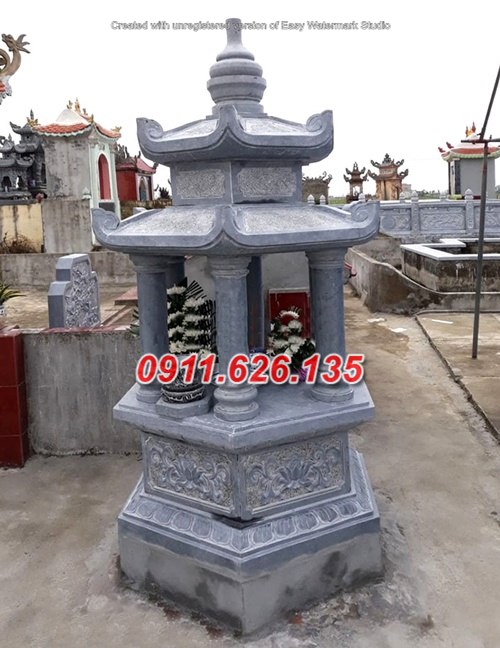 Lâm Đồng- Mẫu mộ tháp đá phật giáo đẹp bán tại lâm đồng