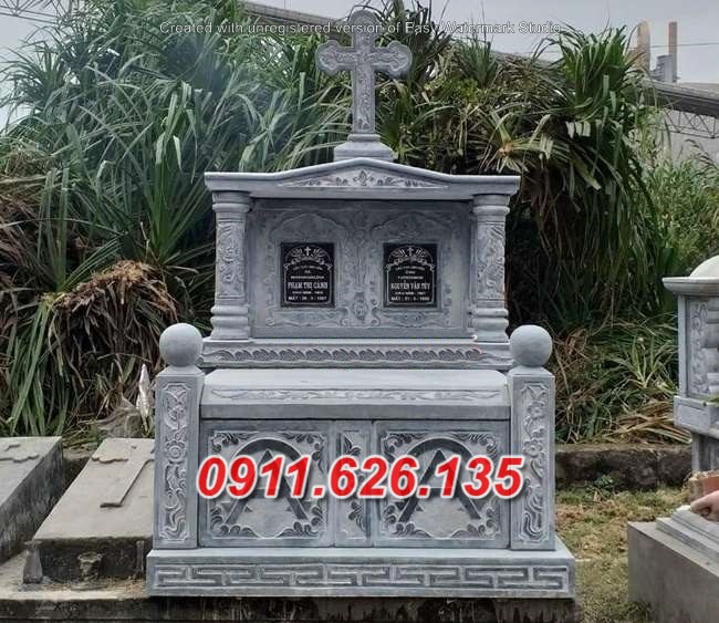 Phú Yên ^26 Bán Mẫu mộ công giáo bằng đá tự nhiên đẹp