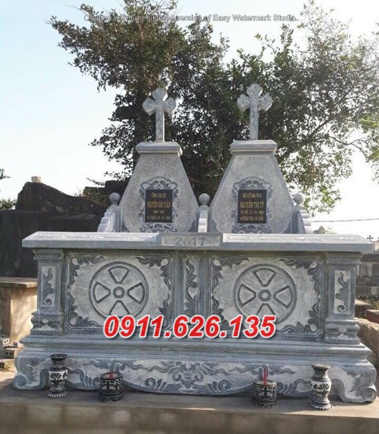 Quảng Bình #9 Mẫu mộ đôi bằng đá đẹp bán tại quảng bình
