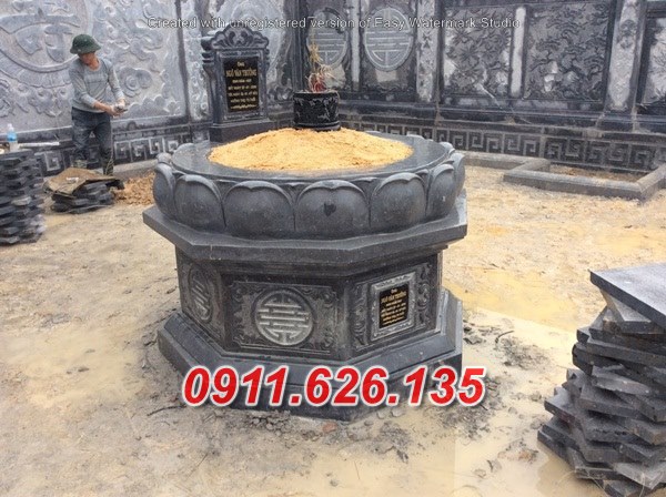 Quảng Bình #9 Mẫu mộ lục lăng bằng đá đẹp bán tại quảng bình