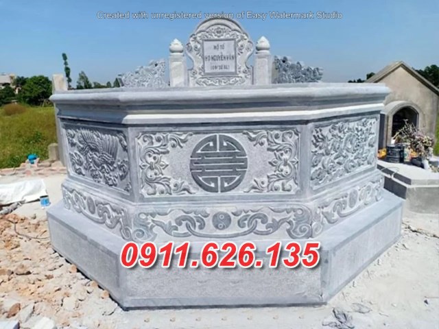 Sài Gòn ^95 Mẫu mộ lục lăng bằng đá đẹp bán tại Sài Gòn