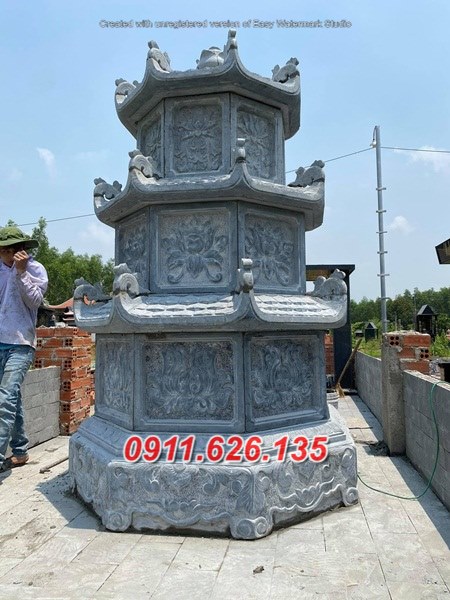 TP HCM- Mẫu mộ tháp đá để tro hài cốt đẹp bán tại tp hcm