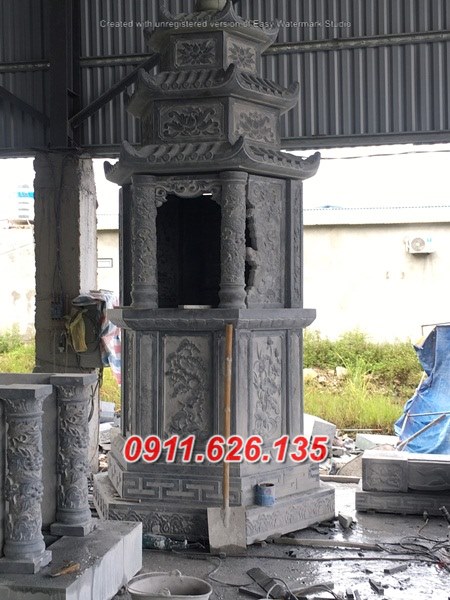 Tiền Giang. mẫu mộ tháp đá đẹp bán tại tiền giang