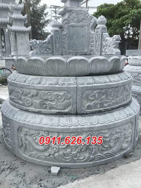 Vĩnh Long ^98 Mẫu mộ tròn bằng đá đẹp bán tại Vĩnh Long