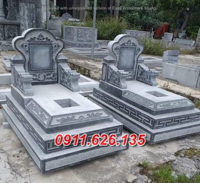 bắc ninh^2 mẫu mộ đôi bằng đá khối đẹp bán tại hưng yên