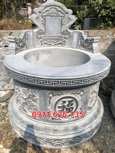 hà giang ^12 mẫu mộ đá xanh tròn đẹp bán tại hà giang