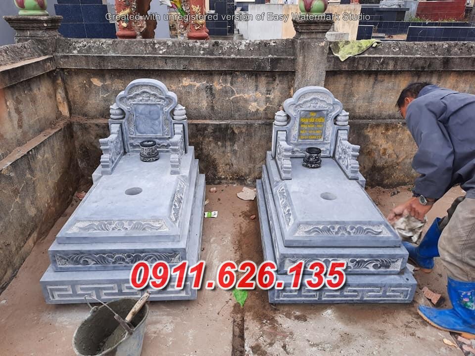 hải dương # mẫu mộ đá đôi bằng đá khối đẹp bán tại hải dương