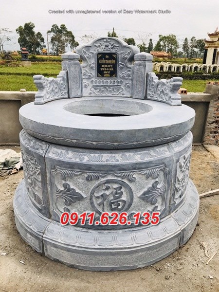 lào cai ^11 mẫu mộ đá khối tròn đẹp bán tại lào cai