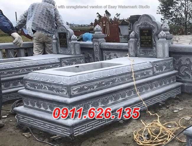 mẫu nhà mồ #13 kim tĩnh bằng đá đẹp hiện nay