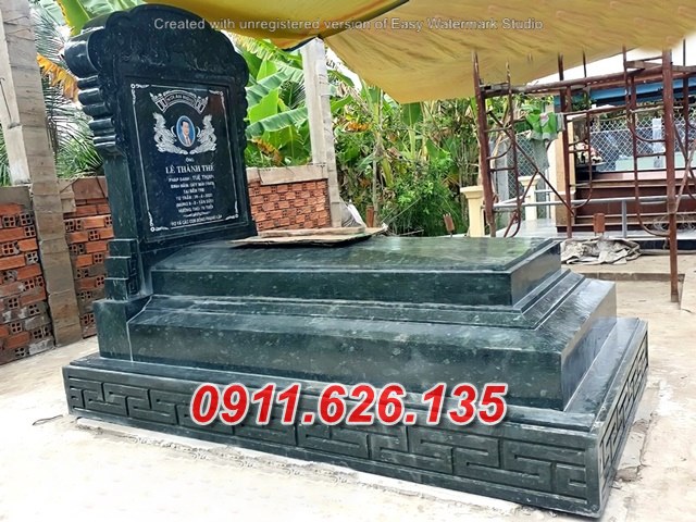 mẫu nhà mồ #13 kim tĩnh bằng đá hiện đại đẹp hiện nay