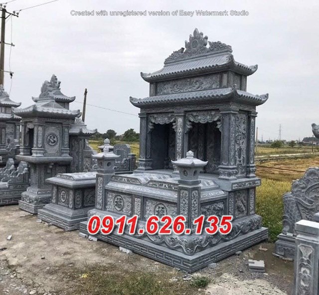 nam định ^7 mẫu mộ đôi bằng đá khối đẹp bán tại nam định