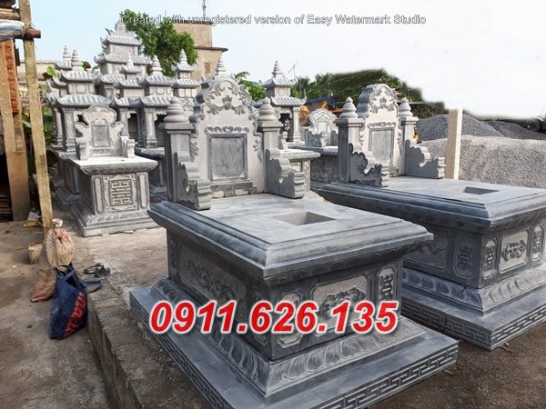 thái bình ^6 mẫu mộ đôi đá khối đẹp bán tại thái bình