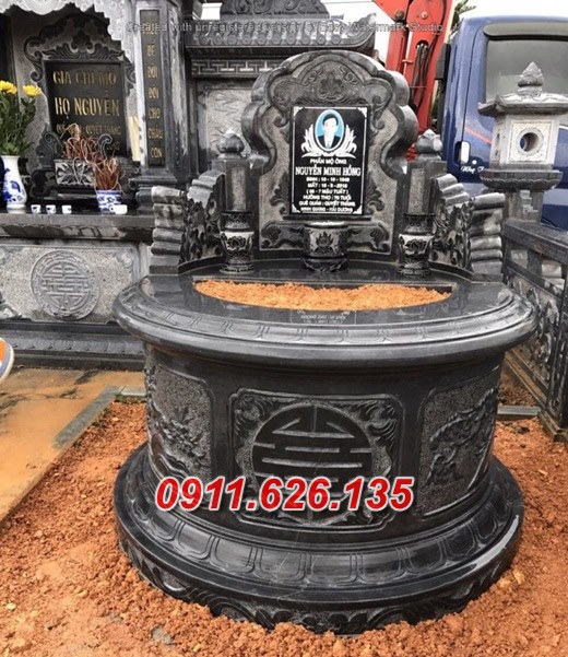 tuyên quang mẫu mộ đá khối tròn đẹp bán tuyên quang