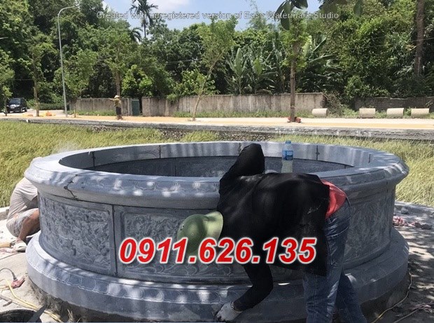 tuyên quang mẫu mộ đá tròn đẹp bán tuyên quang