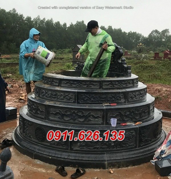 vĩnh phúc ^ mẫu mộ đá tròn đẹp bán tại vĩnh phúc