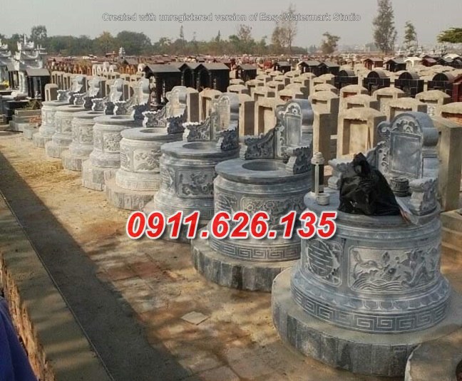 yên bái ^12 mẫu mộ đá khối tròn đẹp bán tại yên báib