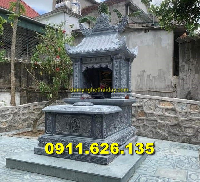 72+ Mẫu Mộ Đá Đẹp Bán ở Vũng Tàu - Mộ Đôi Đơn Giản Nguyên Khối
