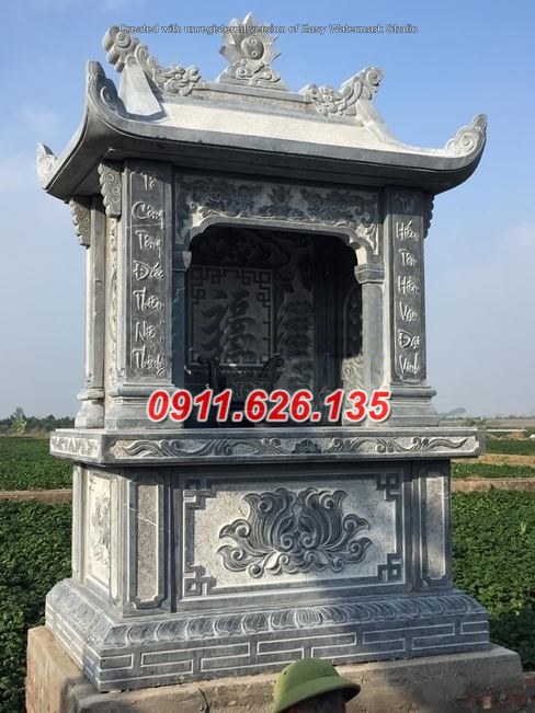 03 Am thờ đá đẹp bán tại Trà Vinh- bàn thờ thiên đơn giản