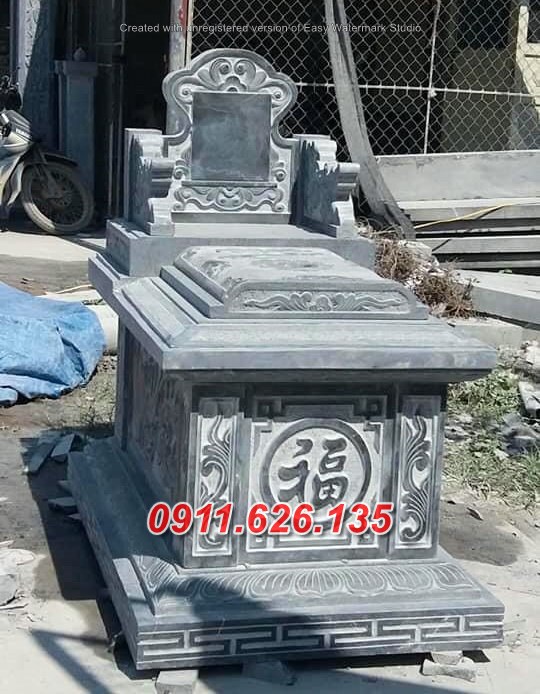 03 mẫu mộ đá hiện đại tại tiền giang + mộ đá xanh