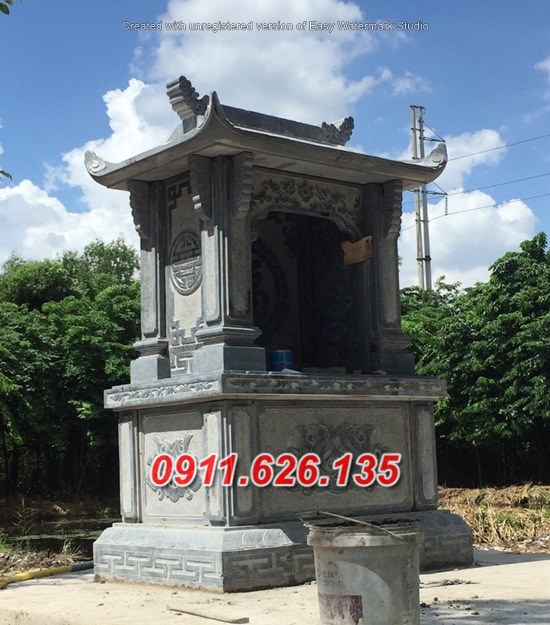04 Am thờ đá đẹp bán tại Tiền giang- bàn thờ thiên tro hài cốt