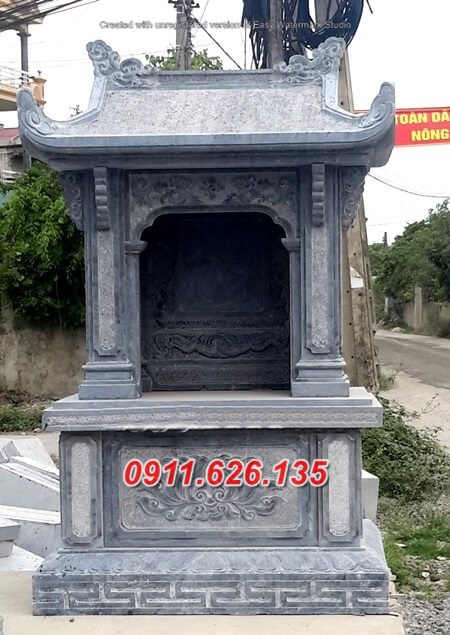04 Am thờ đá đẹp bán tại Tiền giang- bàn thờ thiên