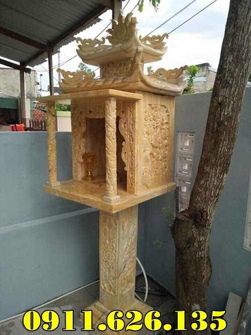 06 Am thờ đá đẹp bán tại Long an- bàn thờ thiên