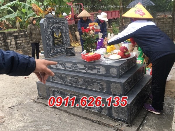 09^ mẫu mộ đá hiện đại đẹp bán tại cà mau