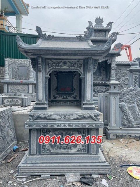 09 Am thờ đá đẹp bán tại đồng tháp- bàn thờ thiên thần linh