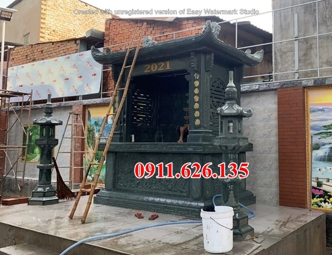 10 Am thờ đá đẹp bán tại cần thơ- bàn thờ thiên ngoài trời