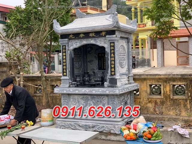 11 Am thờ đá đẹp bán tại cà mau- bàn thờ thiên