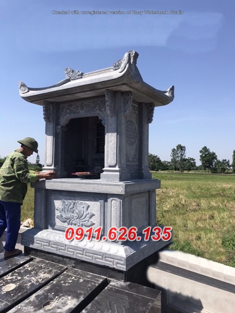 12# Mẫu trang thờ đá đẹp bán tại nghệ an