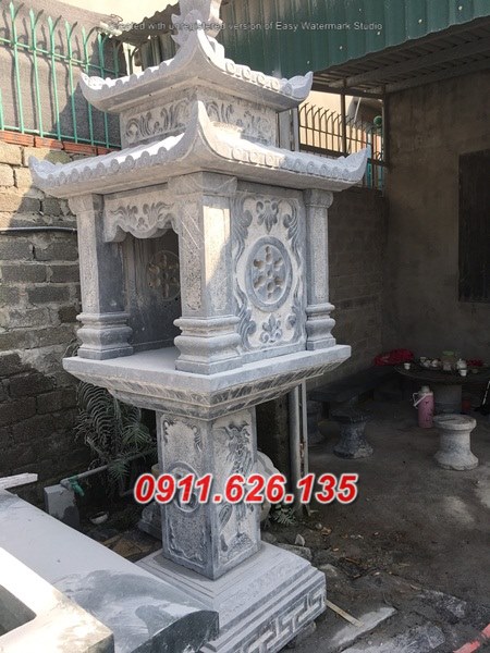 12# Mẫu trang thờ đá khối đẹp bán tại nghệ an