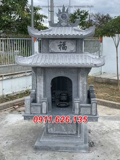 13# Mẫu trang thờ đá ngoài trời đẹp bán tại hà tĩnh